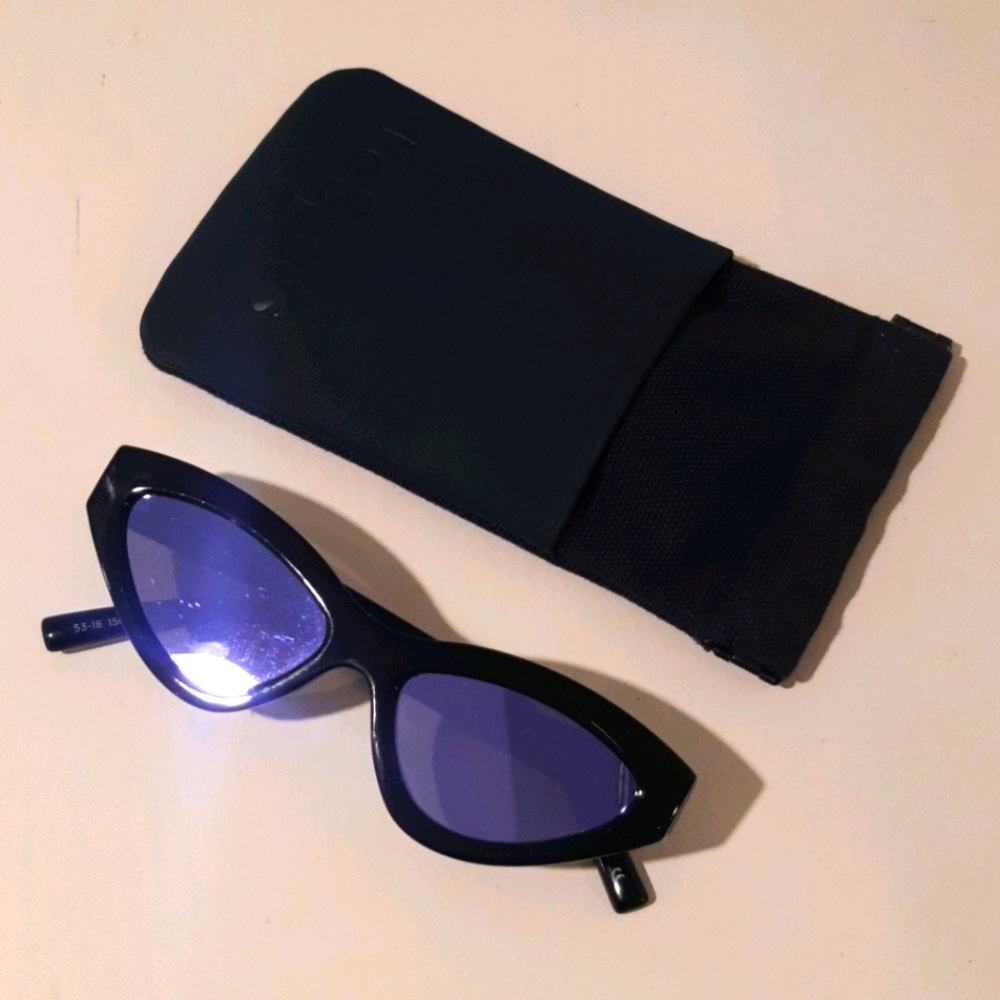 Le Specs Synthcat cateye sunglasses